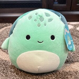 Squishmallows Cole the Sea Turtle. 8”